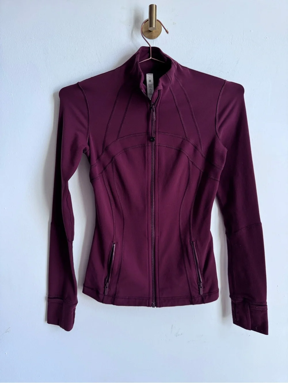 Lululemon Define Jacket In Red Merlot 4 $118